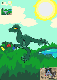 Ark raptor ragdoll