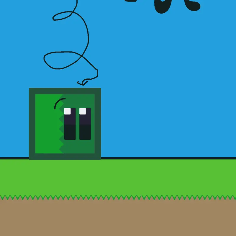 Qna! -_-"green_cube"-_- by @bip_is_back