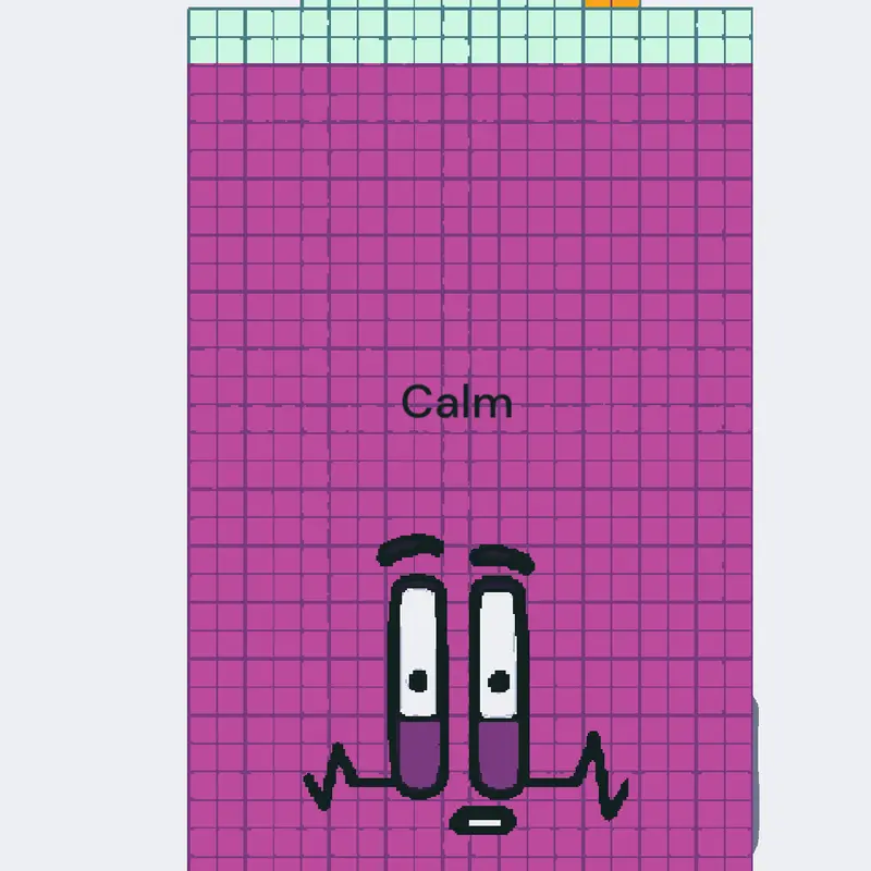 6052 Numberblocks So quiet and calm :O by @CaQuiz6