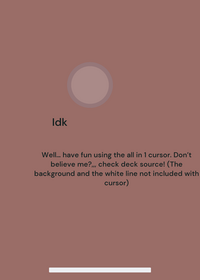 advanced All in 1 cursor.