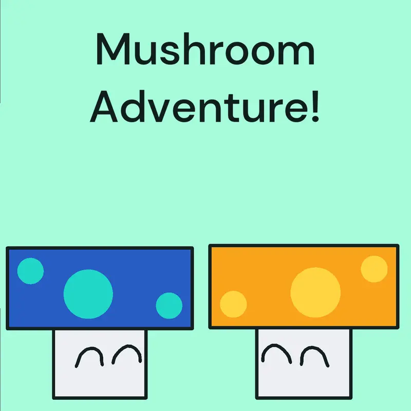 Mushroom adventure! by @mhstichgames