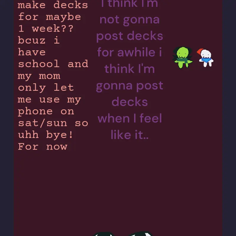 Idk what to put by @awhyeah