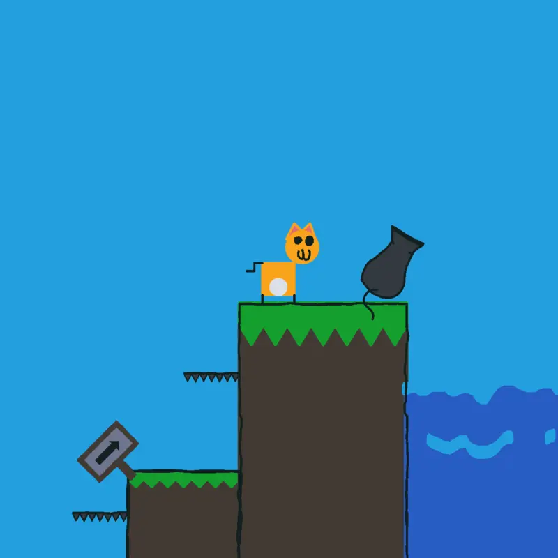 Cat adventure 2D by @meow_mix_