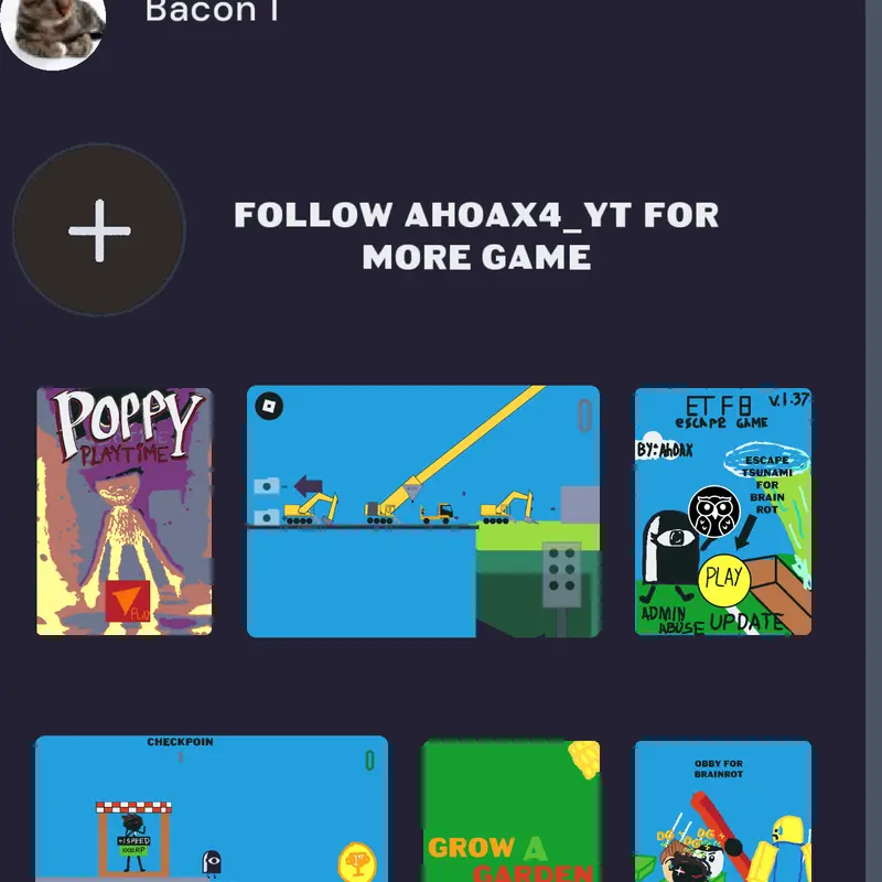 Game by @ahoax4_YT