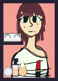 makeup girl