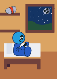 Dad's coming