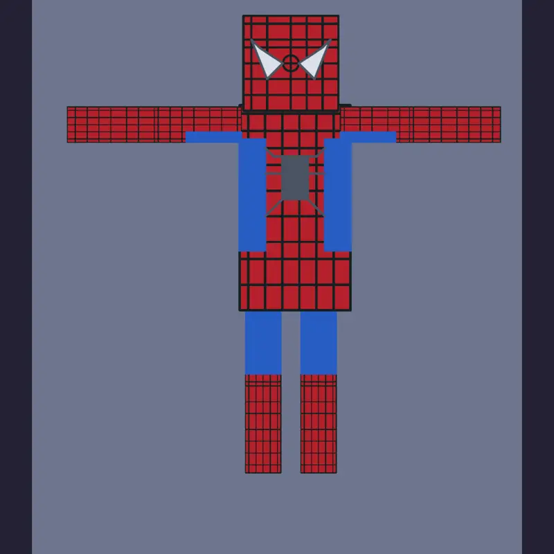 SpiderMan Ragdoll by @AdrianGulyas