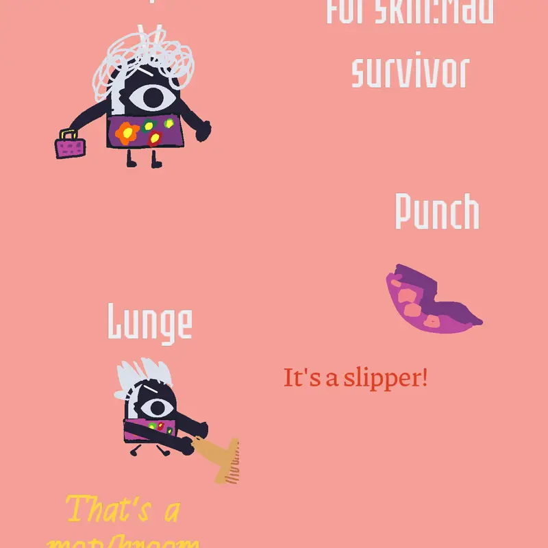 Mad Granny skin concept for Mad survivor by @mixplay