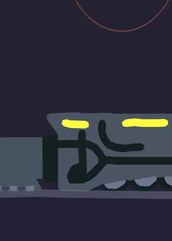 Idk galaxy railway by @minusonegodzilla