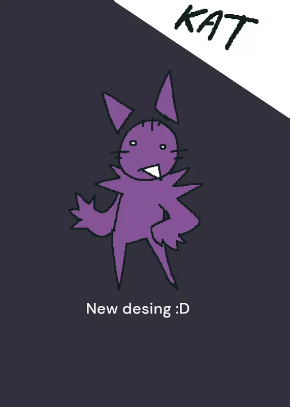 New oc desing by @PurpleKat