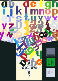 Alphabet Fruit Blender