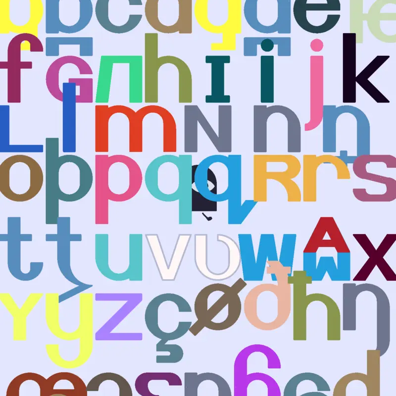 Acada alphabet by @gorgoverysilly123