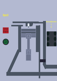 2 stroke combustion engine