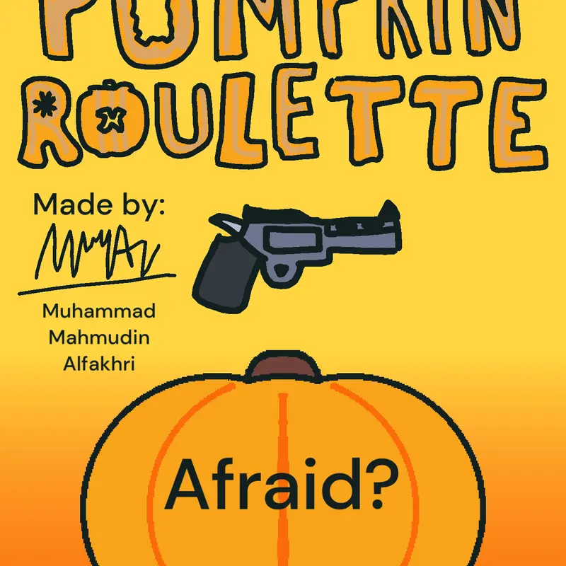 Pumpkin Roulette Orange Roulette by @TahuDecksStudio