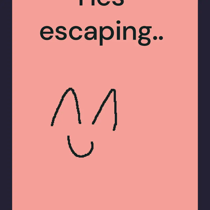 Happy face trying to escape by @dreamy_cloud