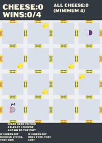 Cheese labyrinth (AKA Japanese Maze with...