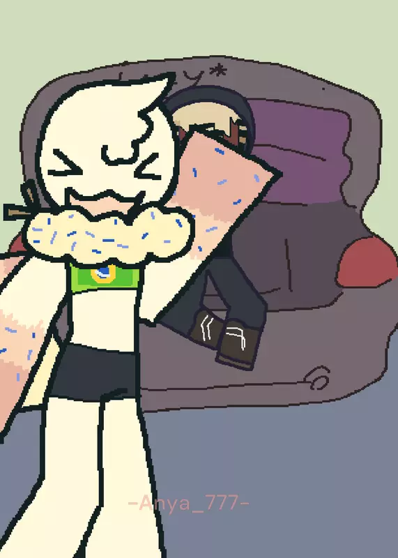 Me and bestie collab by @M0NST3R_G1R