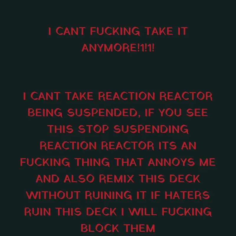 Game by @reactionreactorisback