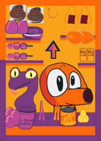 Qbert and coily feeding game (remix to put...