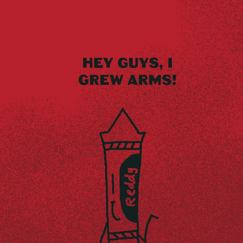 I grew arms by @Reddy_Official
