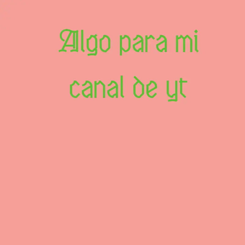 Algo by @Andres_12_JRT
