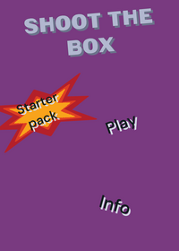 Remake of the game “shoot the box”