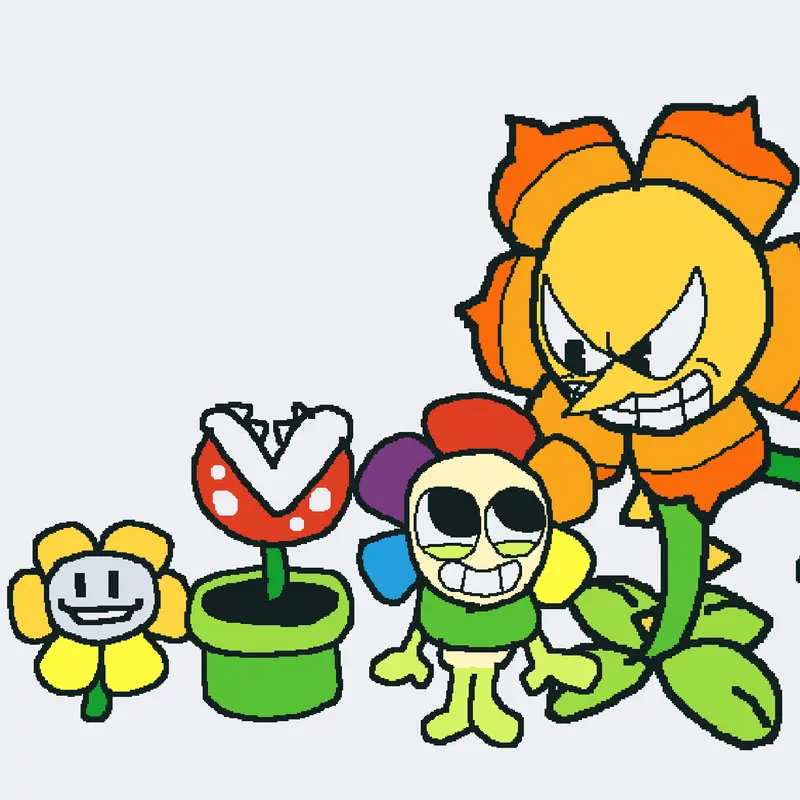 Never trust flowers. by @GhostGamer01
