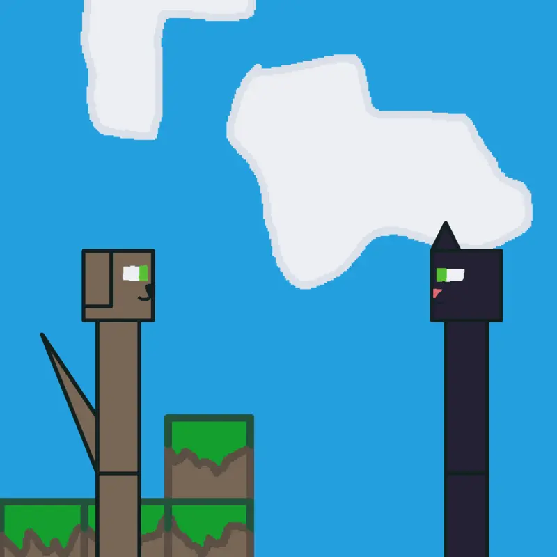 Minecraft animation by @Gamer_44489