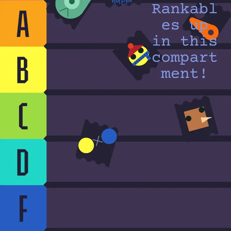 Ranker for me games by @Jedus61k