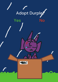 Pls take of Durple