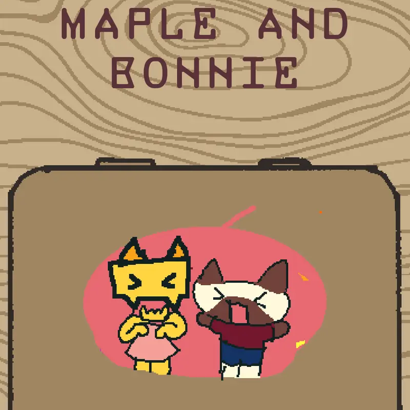 Bonnie and maple case by @MapleTheSyrupCat