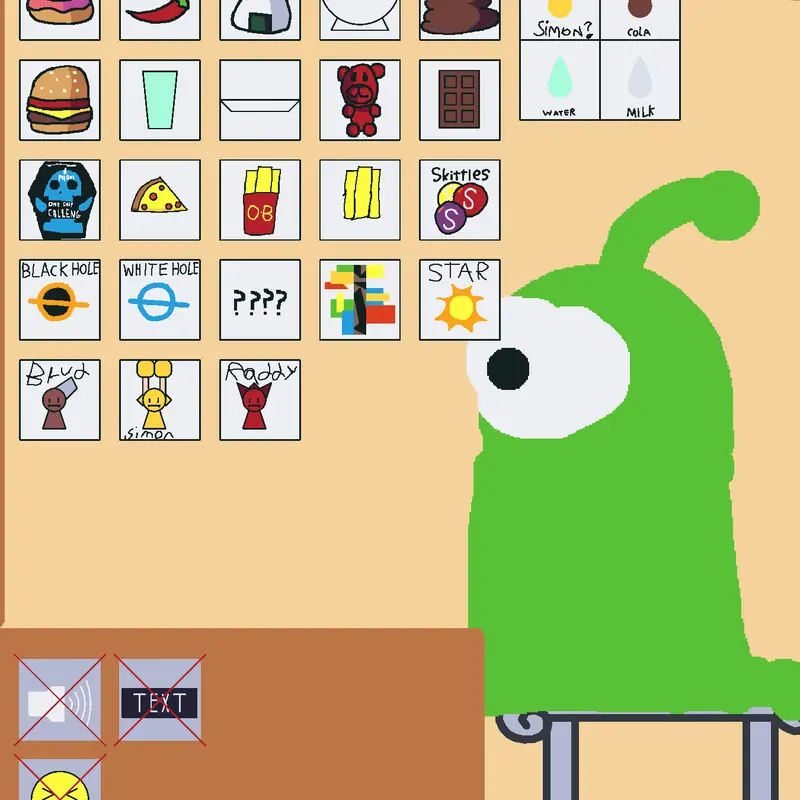 Feed your slime PS do not make it… by @galacticworm