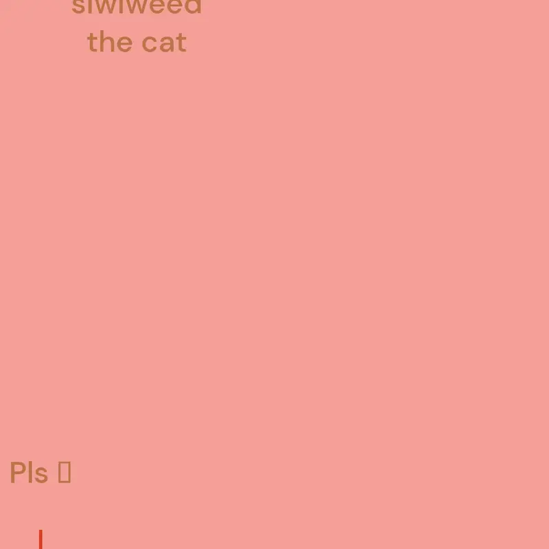 Drag siwiweed the cat by @siwiweed