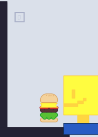 Whopper eating
