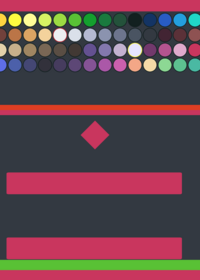 103 colors 102 eliminations (with delphinium...
