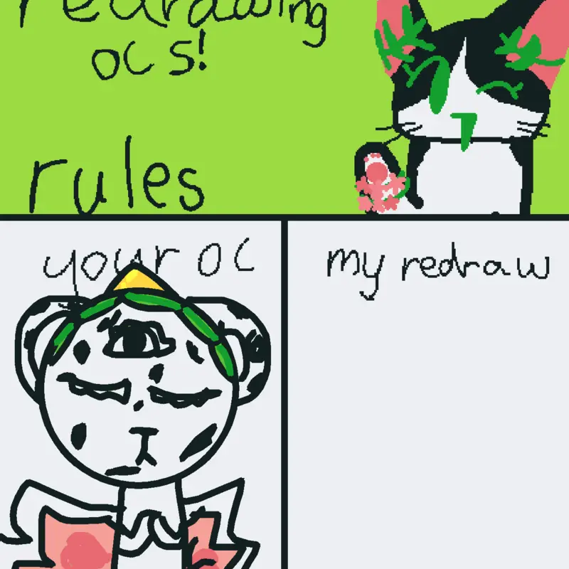Added my oc by @Calicocatyourpookie