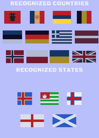 Flag band europe
