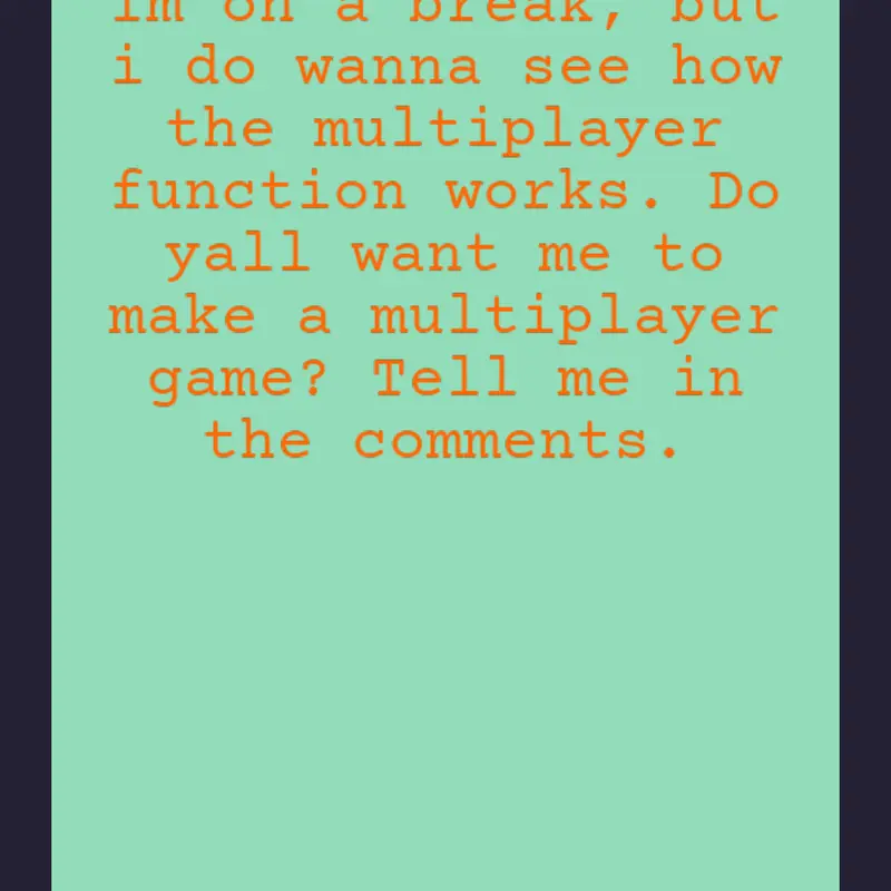 Game by @Ducky-The-Duck