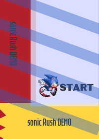 SONIC RUSH DEMO(PLZ PLAY) :)