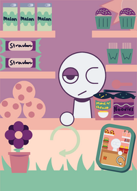 Made another eating game!