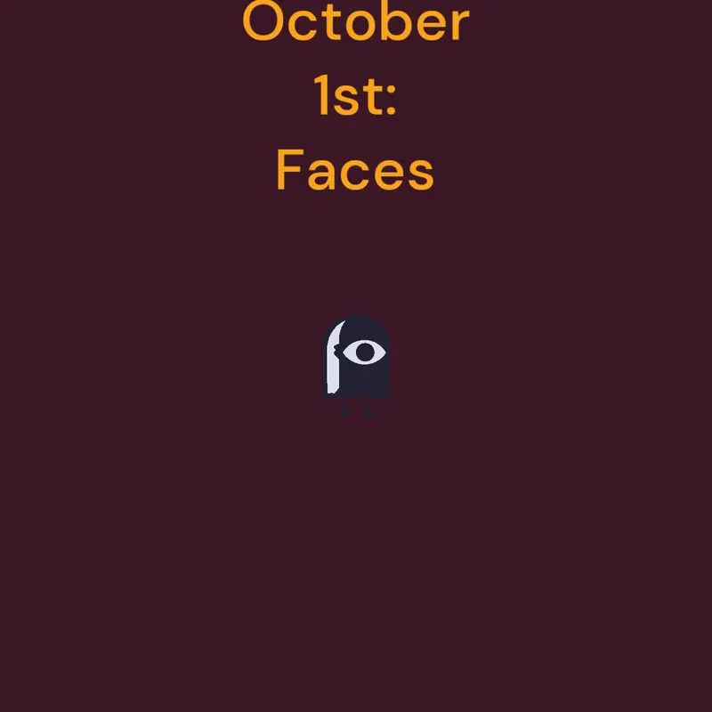 October 1: Faces by @RaibonVCB