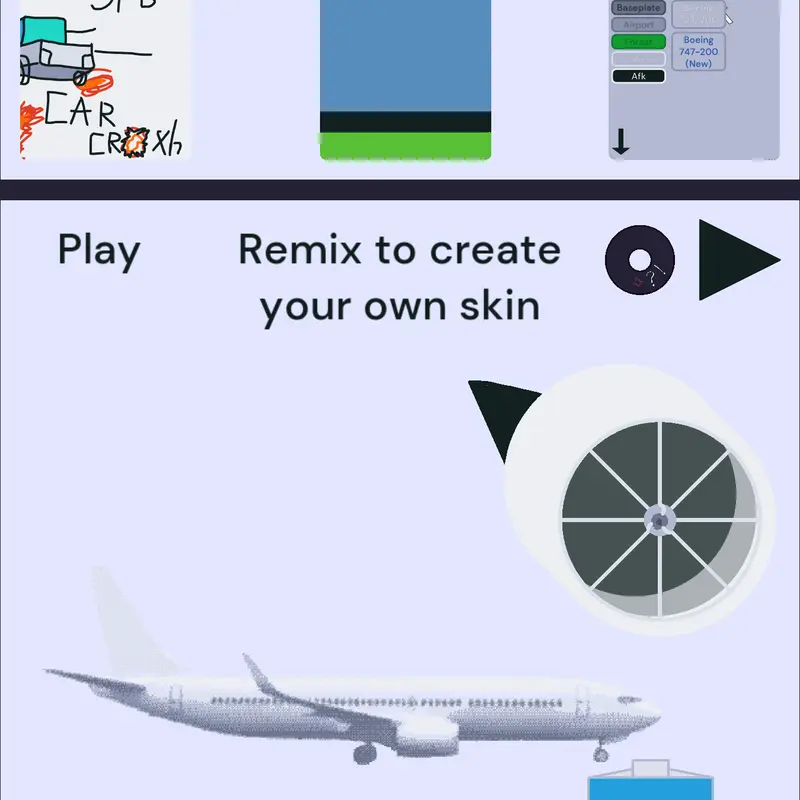 Plane crash sim realistic by @ThyNg