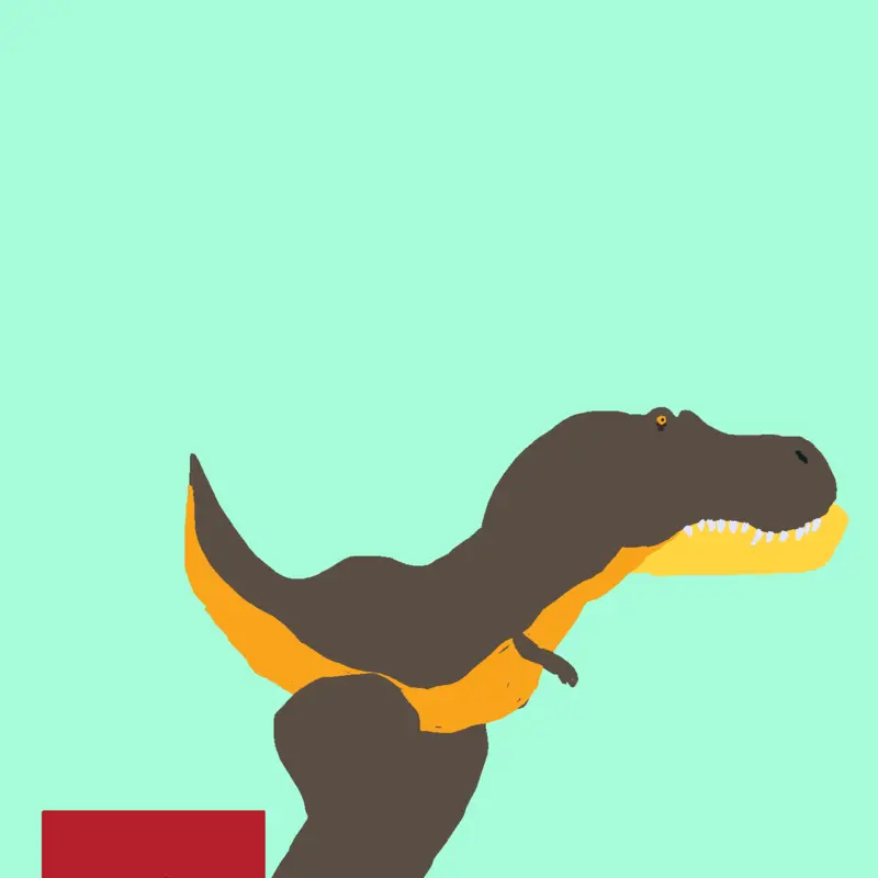 t-rex by @Kdrex