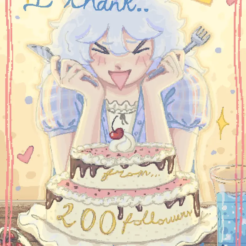* 200 follower special art * by @I-Mira-I