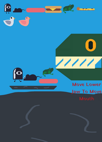 Feed the dinosaur (old project of mine)