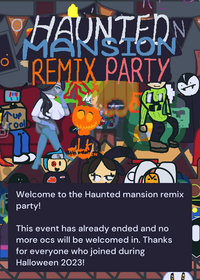 Haunted mansion remix party!!