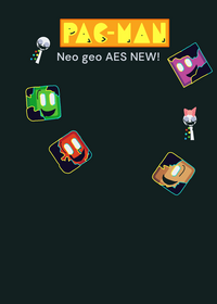PAC-MAN NEO GEO AES NEW version!