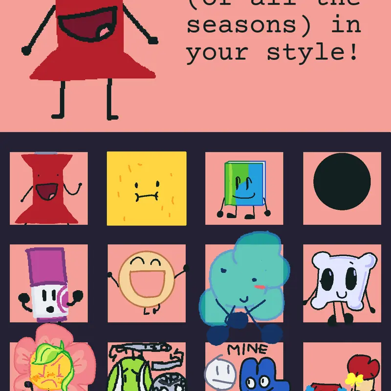Put your fav character by @Kedamonomlooll