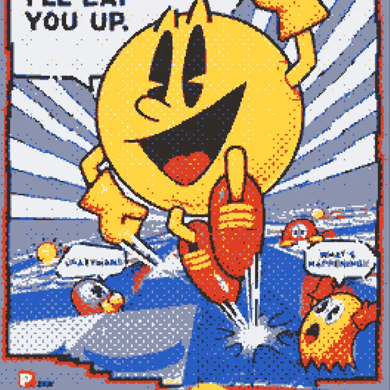 ✰ PAC-MANIA ✰ by @Rasberry_Pi