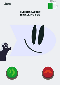 OLD character is calling you